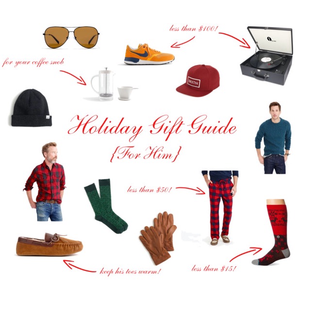 Holiday Gift Guide for Men // Happily Lindsey blog